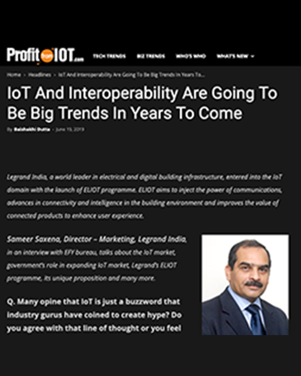 Profit From IoT